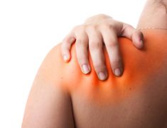 A Person Suffering With Back Shoulder Pain